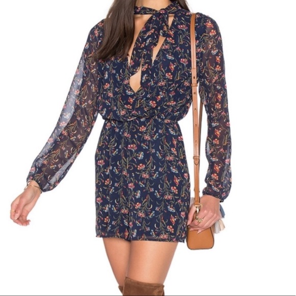 BCBGeneration Pants - BCBGeneration Floral Navy Romper